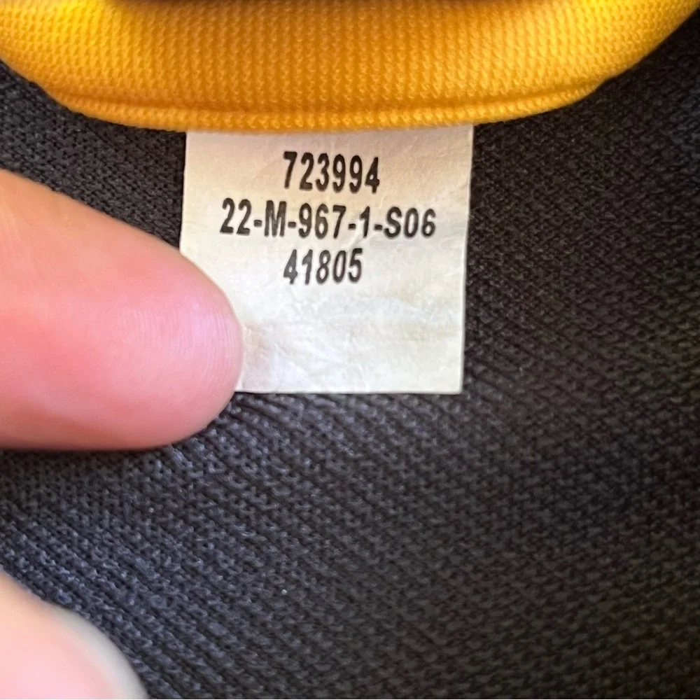REI Softshell Pullover‎ Jacket Men XLThumbholes Yellow Layering Zip Hiking Cycle